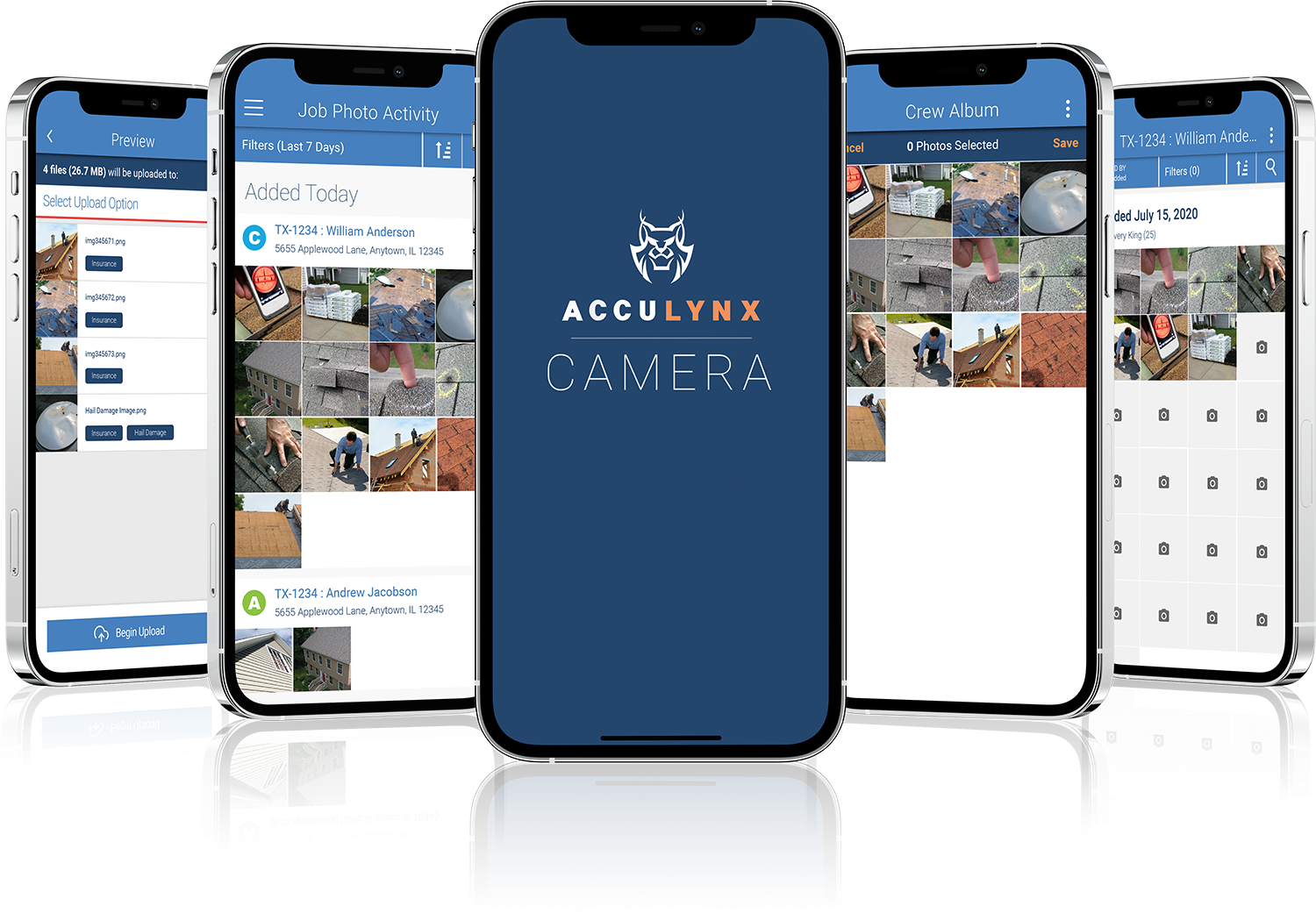 AccuLynx Software - Simplify job documentation and photo management with the new mobile Camera App from AccuLynx. This free, powerful construction photo app was created for roofing contractors and designed for use with your AccuLynx account.