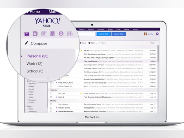 Yahoo Mail Logiciel - 1