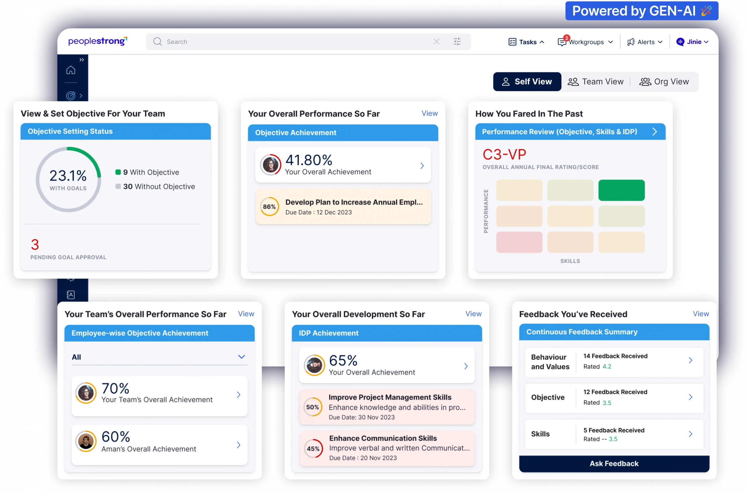 PeopleStrong screenshot