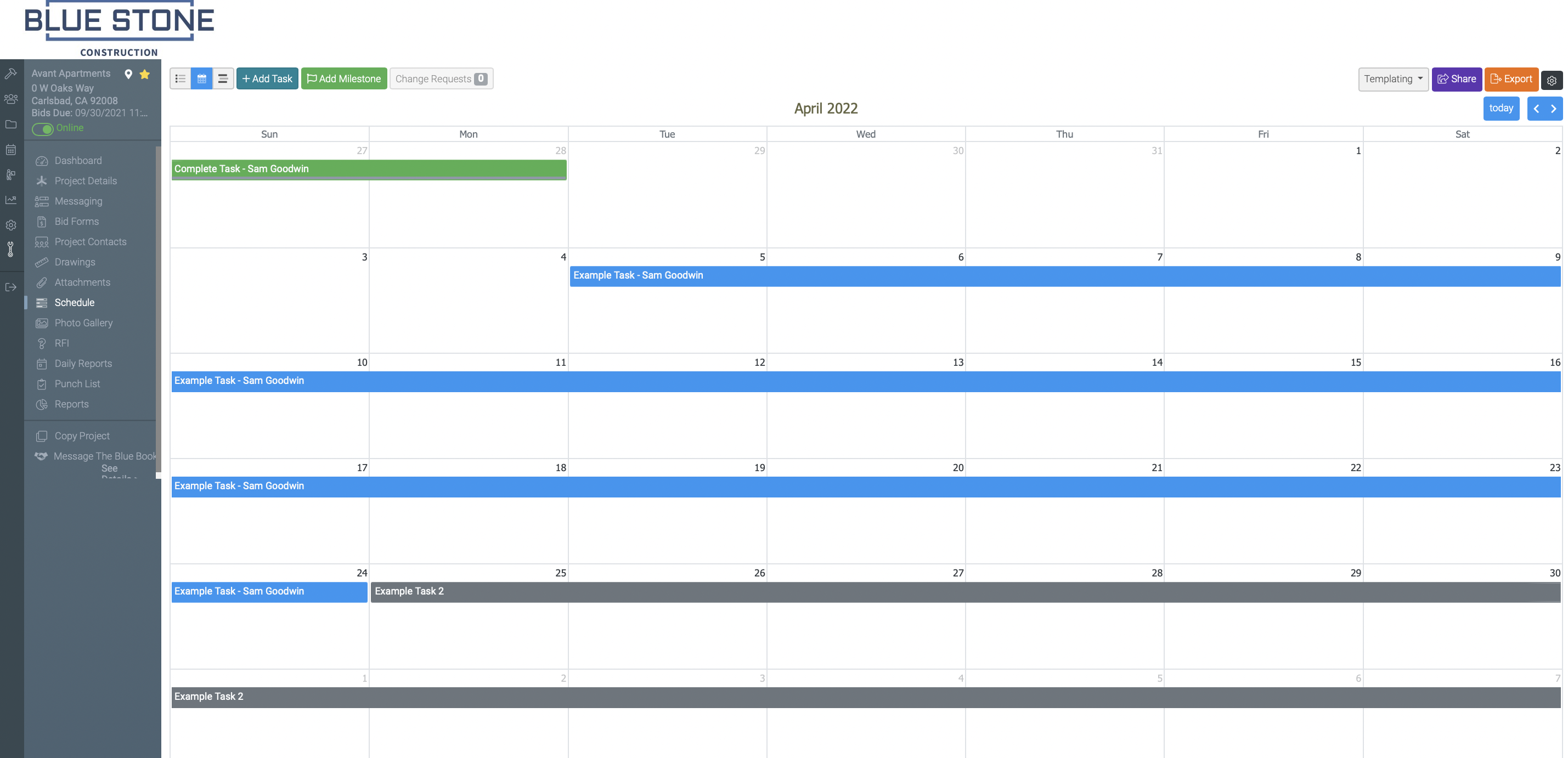Scheduling, task assignment and dependencies
