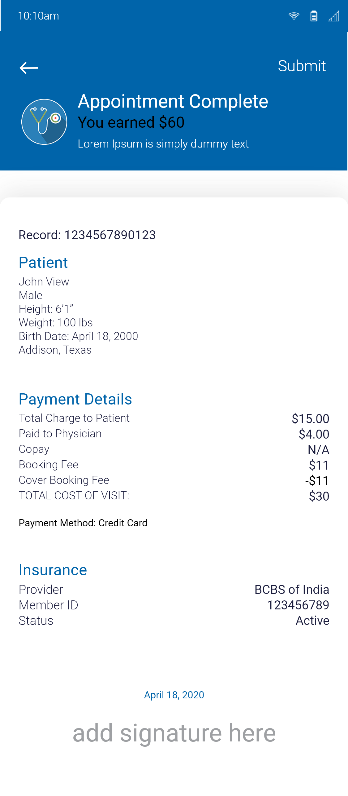 VCDoctor Lifecare Software - Confirm-Soap-Notes