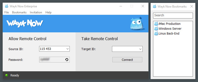 Log in