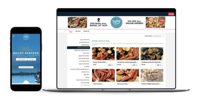 Accept online and mobile orders from your website and collect valuable customer data for marketing campaigns. Our powerful, state of the art technology is rich with features that integrate right into your pos system.