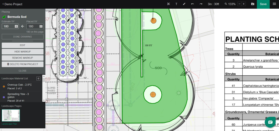 LandOne Takeoff Software - 3