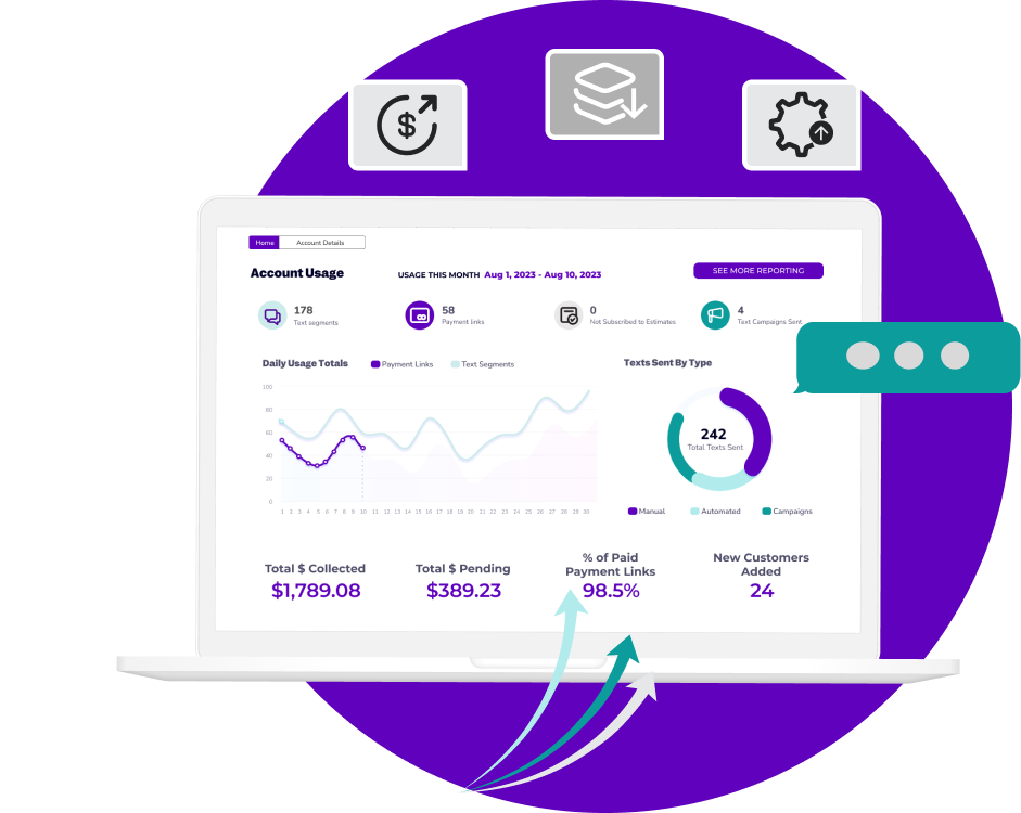 Xipster screenshot: Xipster account usage