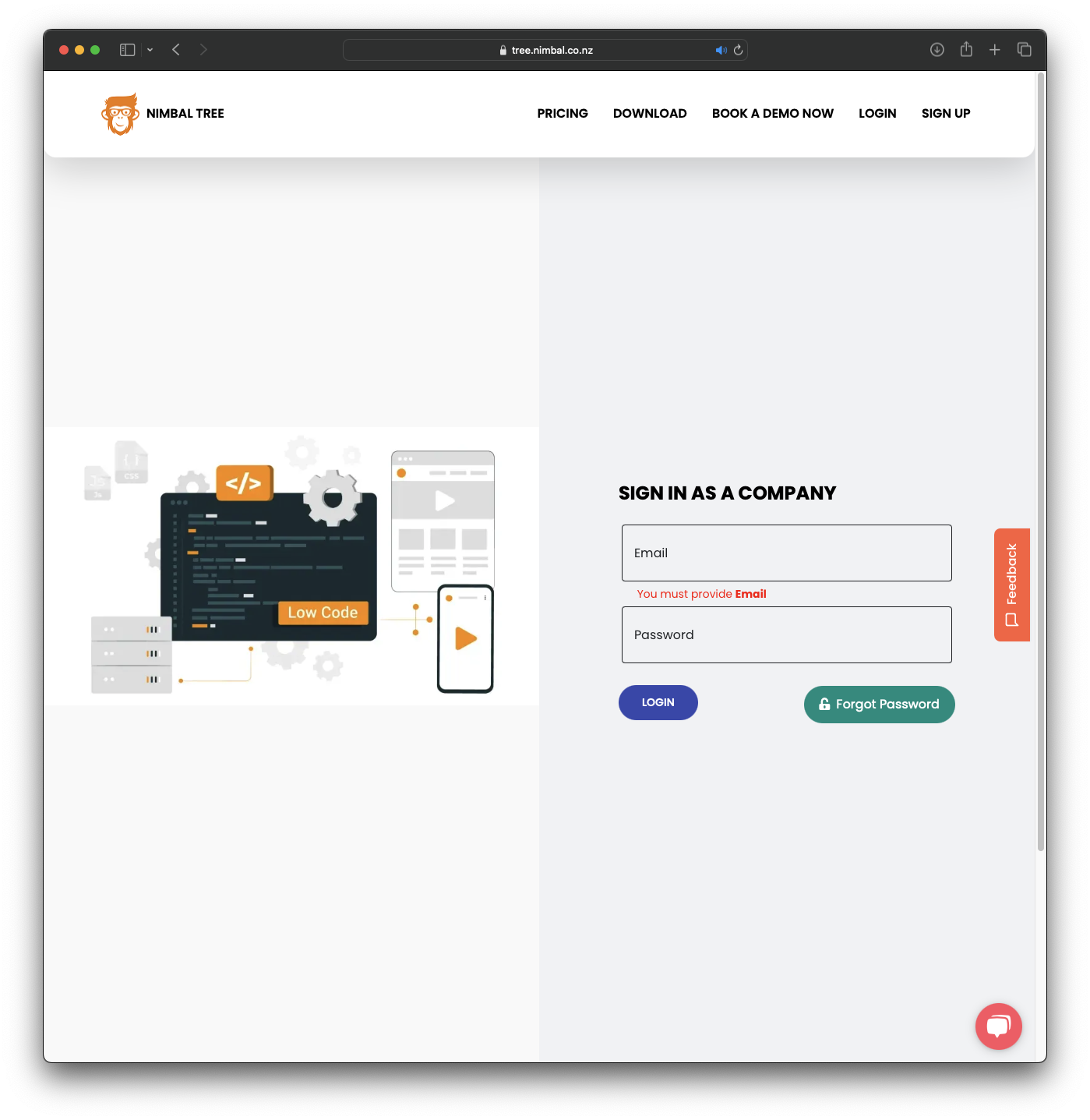 Nimbal Tree screenshot