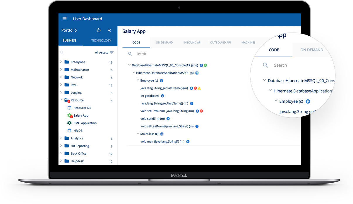 CodeLogic Software - Create rules and alerts based on code level insights, including security issues, to automate governance