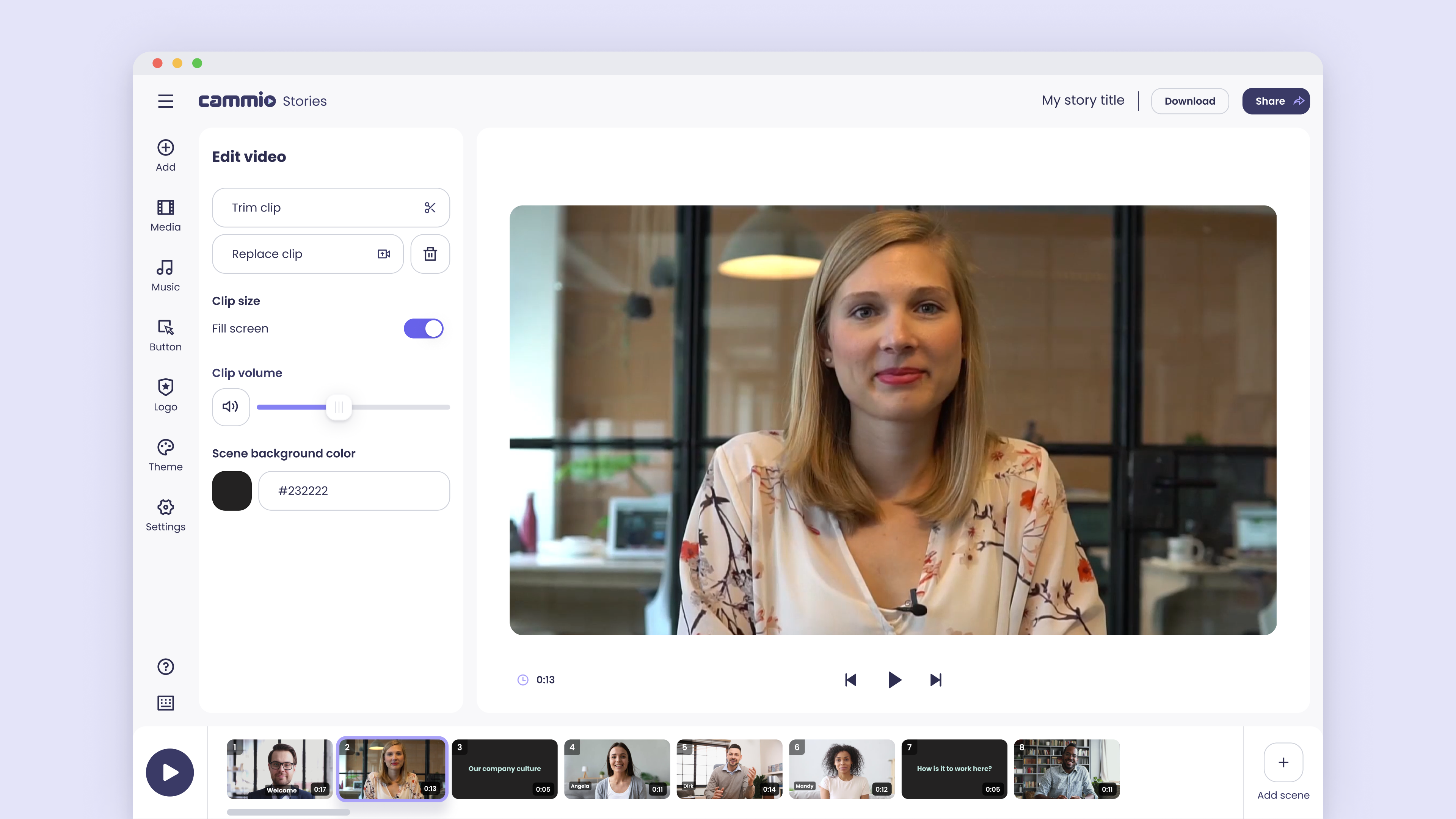 Create video vacancies 🎥 with our simply video editor built for recruitment & allow candidates to assess their own match based on an authentic first impression