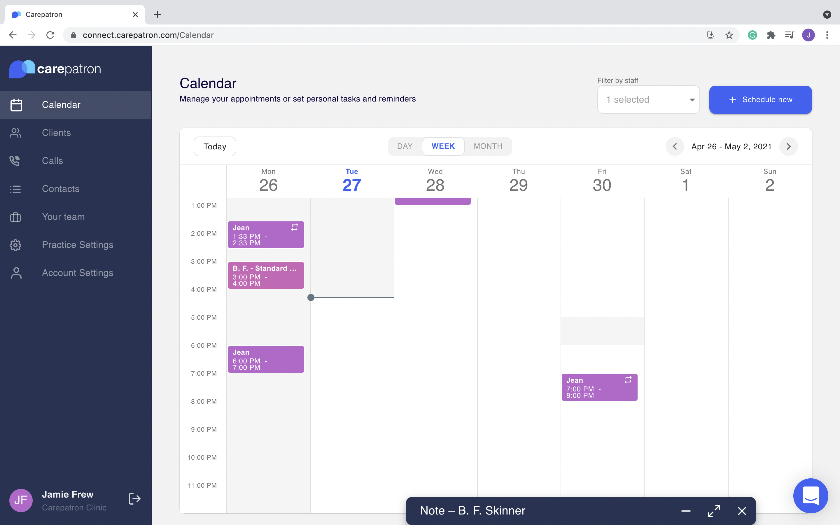 Carepatron Software - 5
