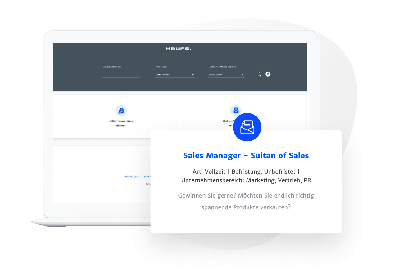 Haufe Bewerbermanagement Software - 2