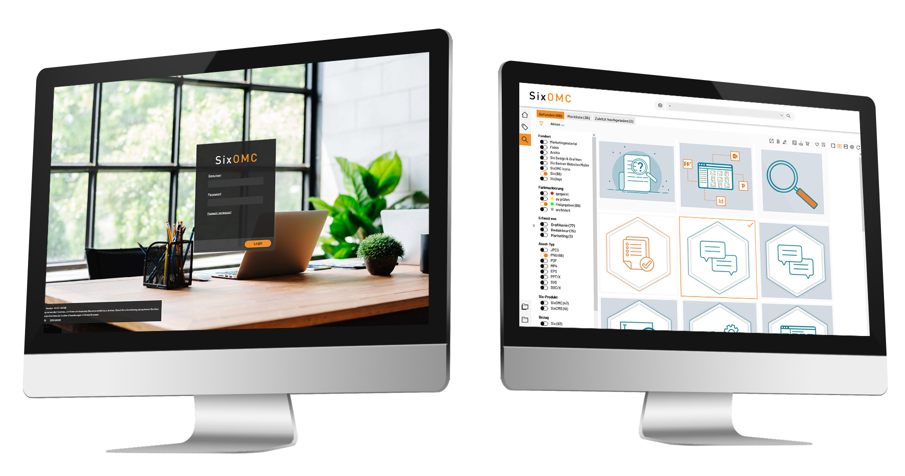 SixOMC screenshot: Digital Asset Management SixOMC