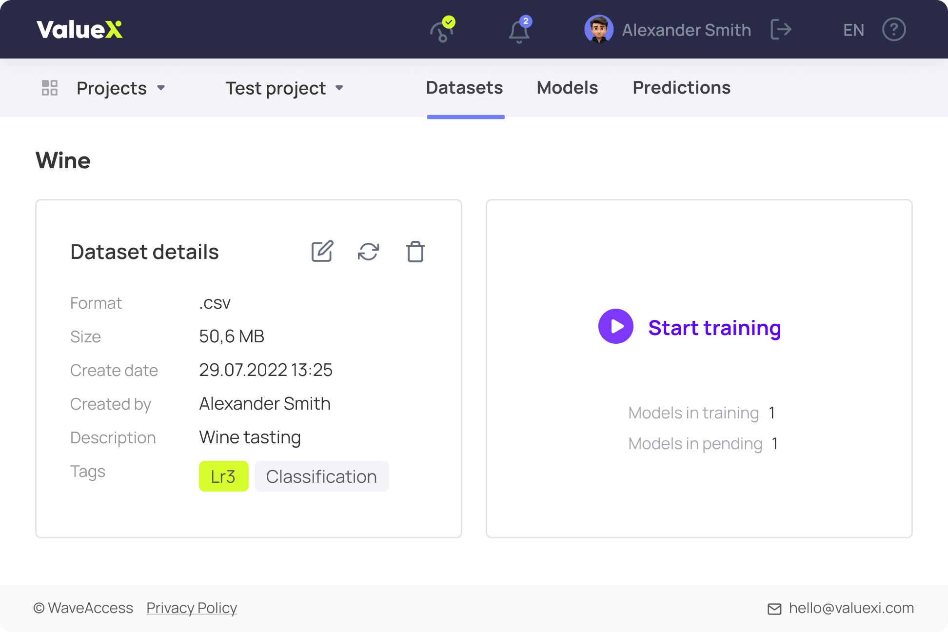 ValueXI Software - ValueXI helps your dev team build accurate prediction models in hours without actual Data Scientists or Analysts.
