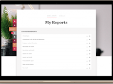 Bob Software - Report templates can be created by users, which automatically update with real-time data when they are needed
