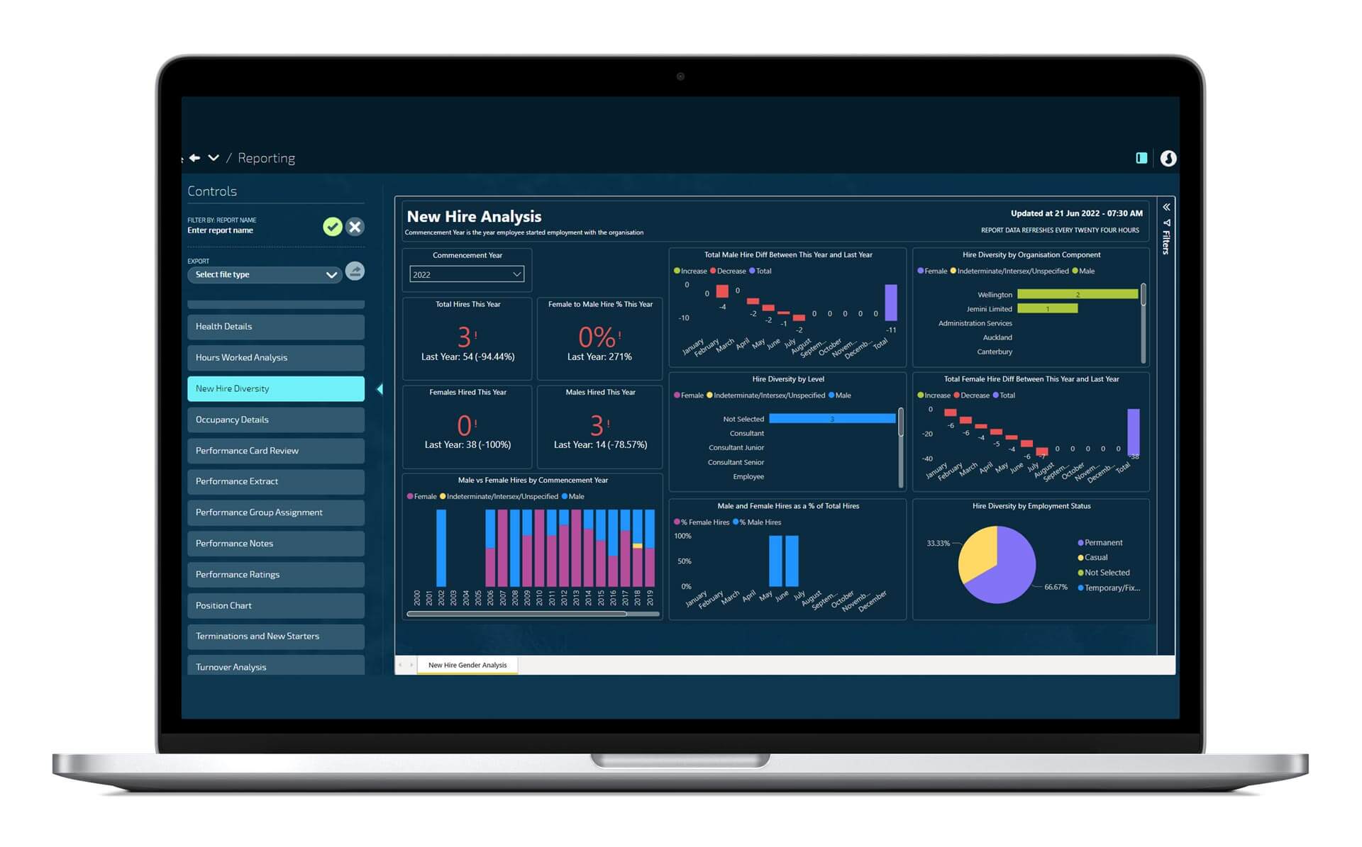 Jemini screenshot: PowerBI Insights and Analytics