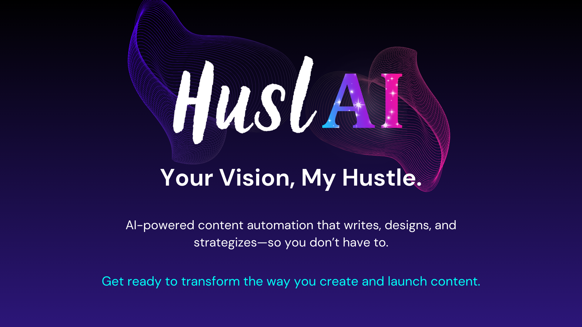 HuslAi screenshot: HuslAI- Your Vision, My Hustle