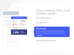 Thryv Software - Make every day payday. Streamline online payment processing for your small business to easily issue estimates and invoices on the go, and get paid faster than ever before. - thumbnail