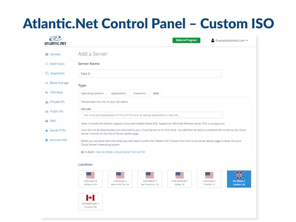 Atlantic.Net Cloud Platform Software - 1