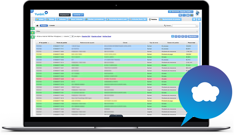 Yunbit ERP Software - 3