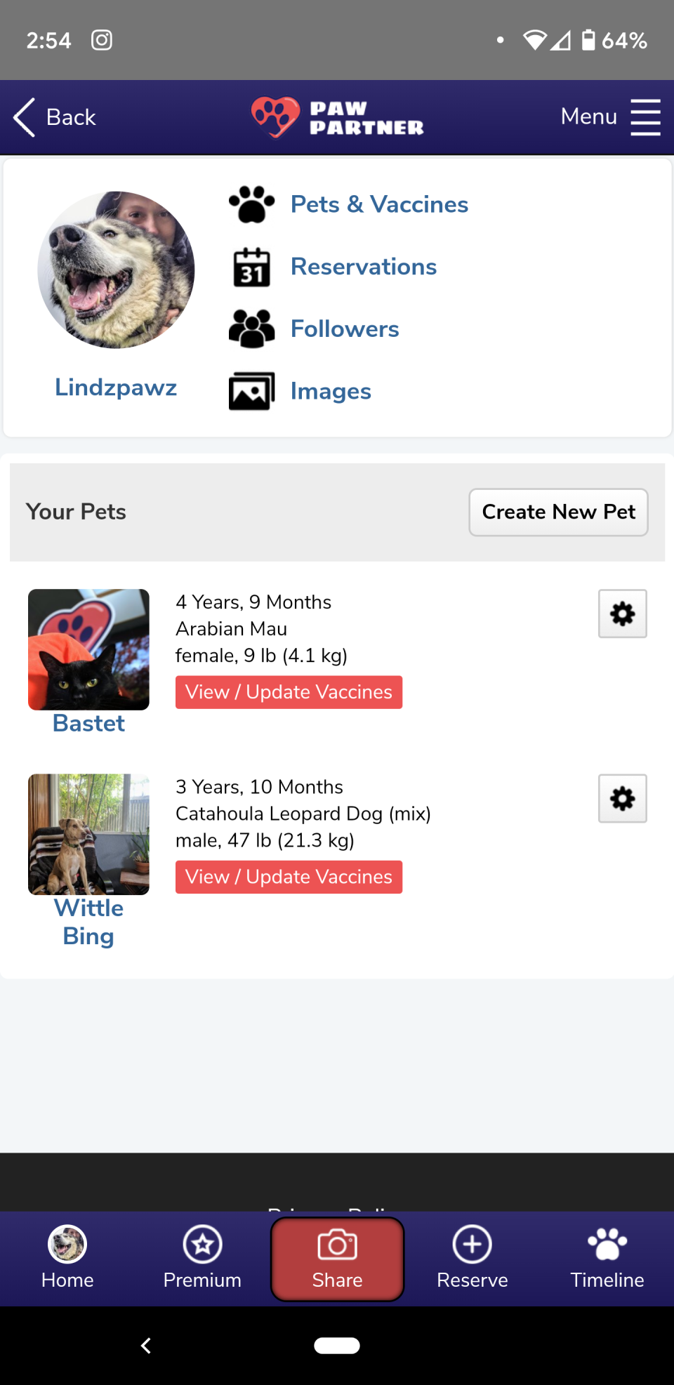Paw Partner Software - Paw Partner vaccination tracking