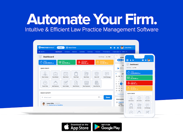 PracticePanther Legal Software Logiciel - 1