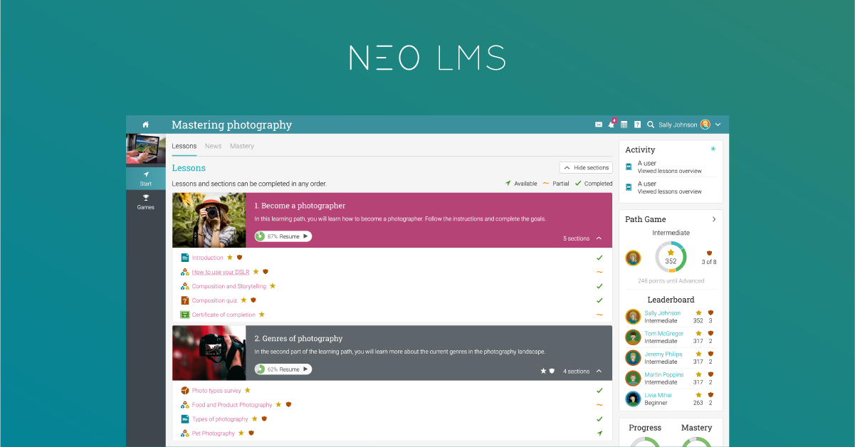 NEO LMS Software - 3