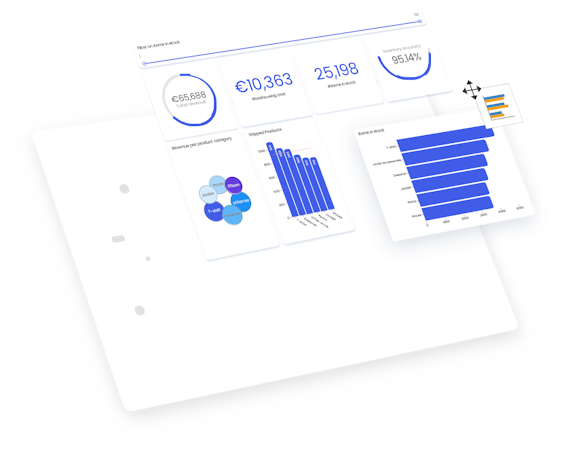 Cumul.io screenshot: Empower your customers with an engaging analytics experience, embedded in your SaaS product.