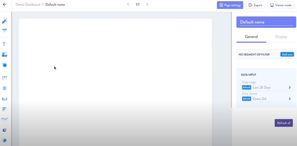 Reeport Software - Reeport dashboard creation