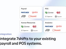 7shifts Software - Integrate 7shifts to your existing payroll and POS systems