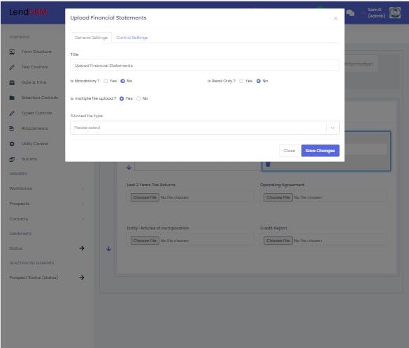 LendCRM Software - 2
