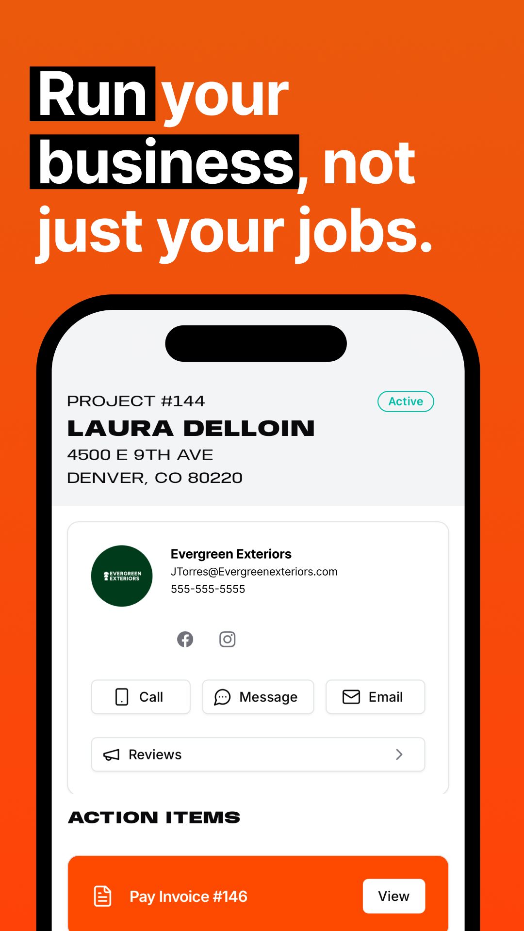 EchoBid screenshot: EchoBid action items