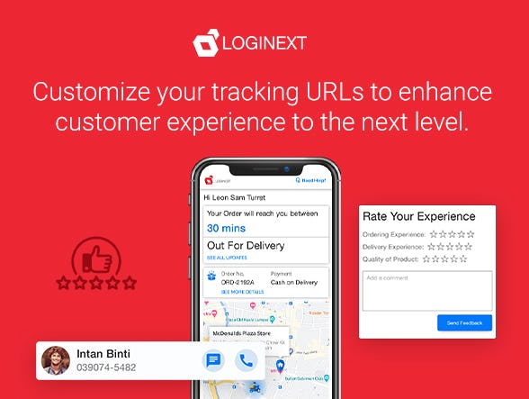 LogiNext Mile Software - Live tracking URL is highly configurable in the LogiNext Mile platform. Users can easily add their branding profile and can create a wonderful customer experience.