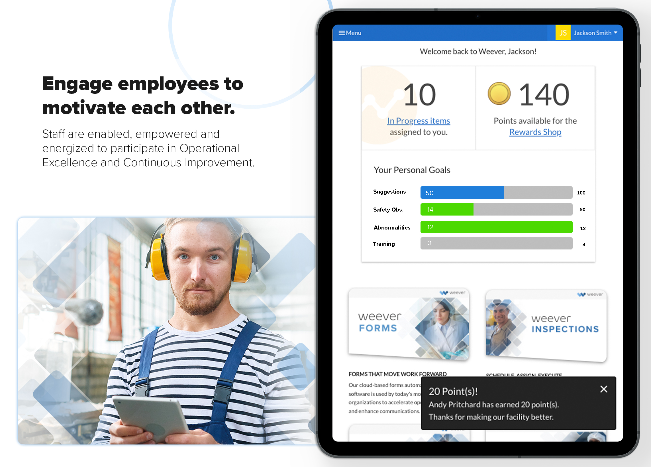 Engage Employees to motivate each other - Staff are enabled, empowered and energized to participate in Operational Excellence and Continuous Improvement.-thumb