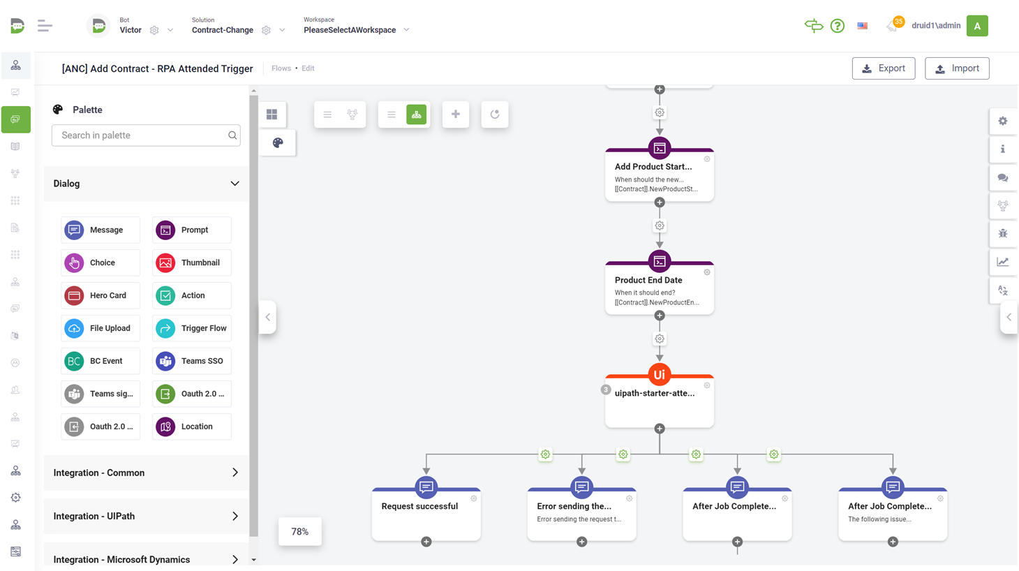 DRUID Software - DRUID is the friendliest Conversational AI layer to RPA. Triggering both unattended and attended UiPath robots, we move beyond simple interactions towards easily handling complex hyper-automation scenarios to deliver the next level employee productivity.