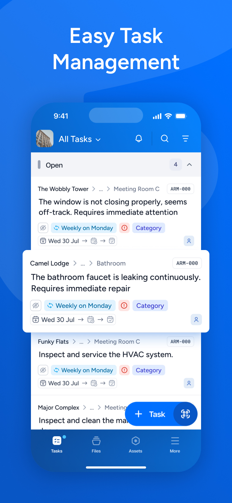 FixForm screenshot: Other systems slow you down. FixForm is designed for instant use—intuitive, efficient, and built for real-world teams.