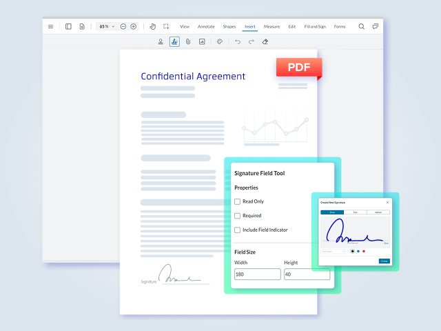Apryse PDF SDK Software - Seamlessly embed best-in-class PDF signing capabilities or automate signatures across web, mobile, desktop, and server platforms.