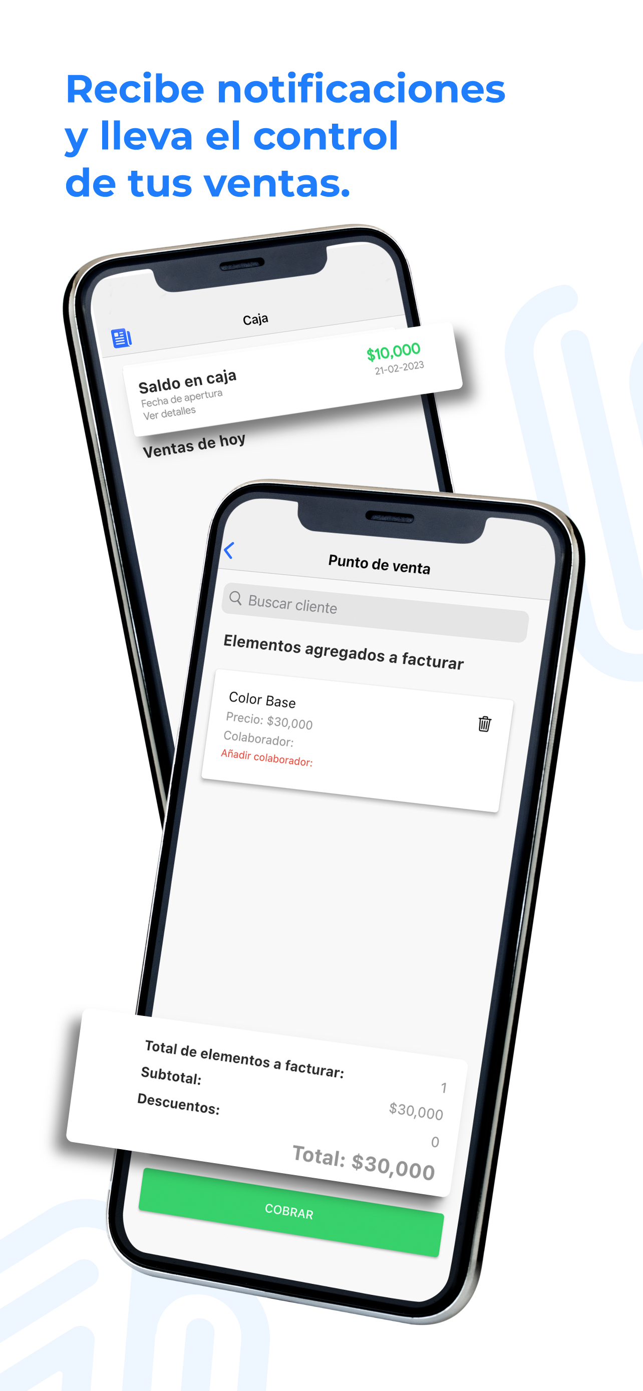 WeiBook screenshot: Lleve el control de ventas en su salón con WeiBook