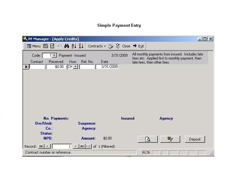 Premium Finance Manager Software - 1