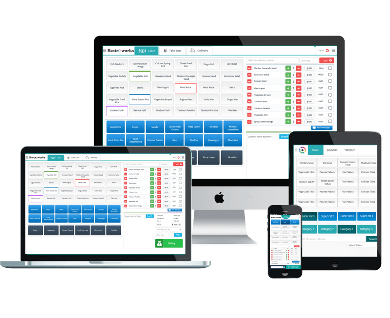 Restroworks screenshot: Restaurant POS System by Restroworks