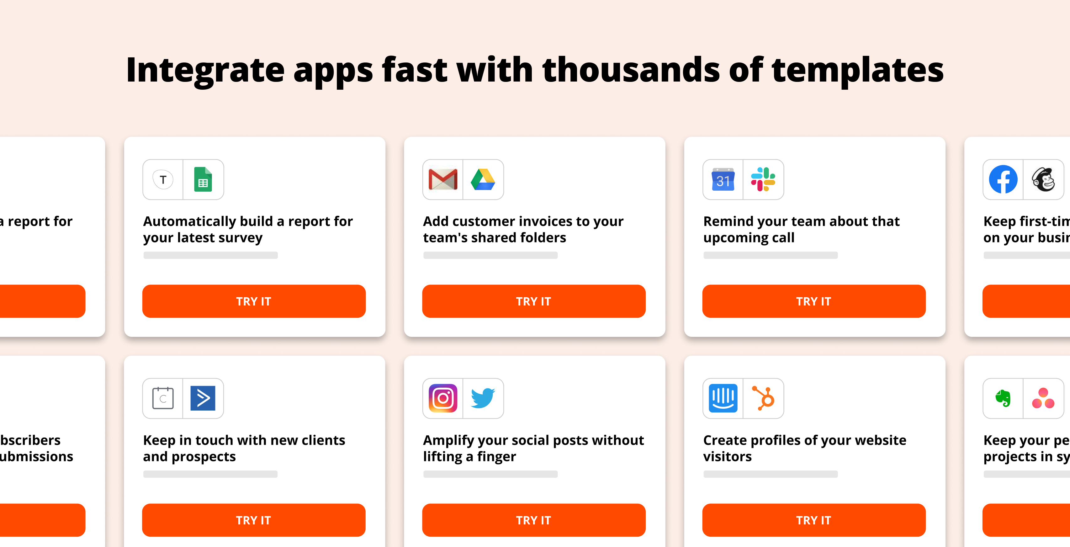 Zapier Software - Pick from thousands of Zap Templates to get started quickly