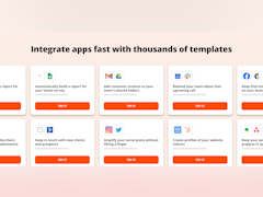 Zapier Software - Pick from thousands of Zap Templates to get started quickly - thumbnail