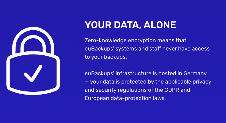 euBackups Software - 2