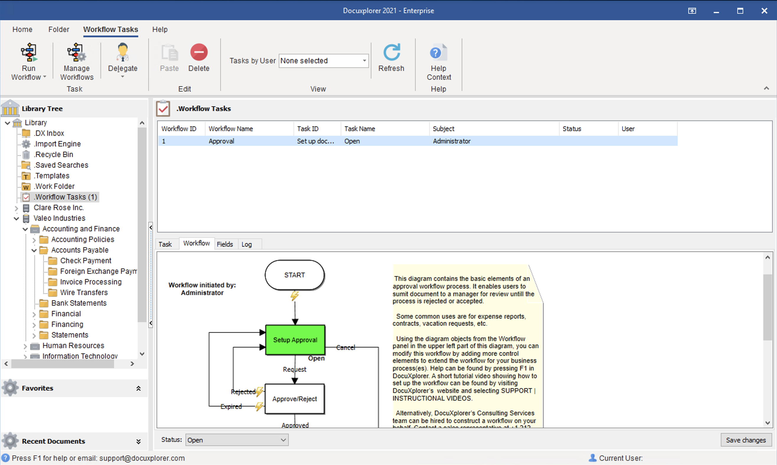 DocuXplorer Software - Save time by automating recurring tasks like approvals, reminders, and digital signatures. With the workflow designer, you can create any custom process or integrate with other apps in your tech stack.