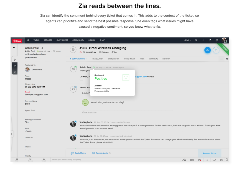 best email clients for mac that work with zoho