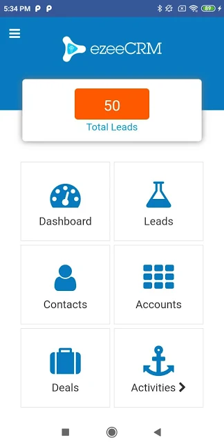 ezeeCRM mobile app