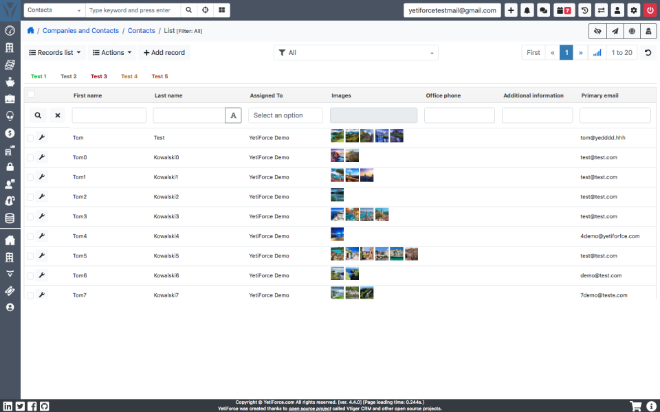 Yetiforce CRM Software - 5