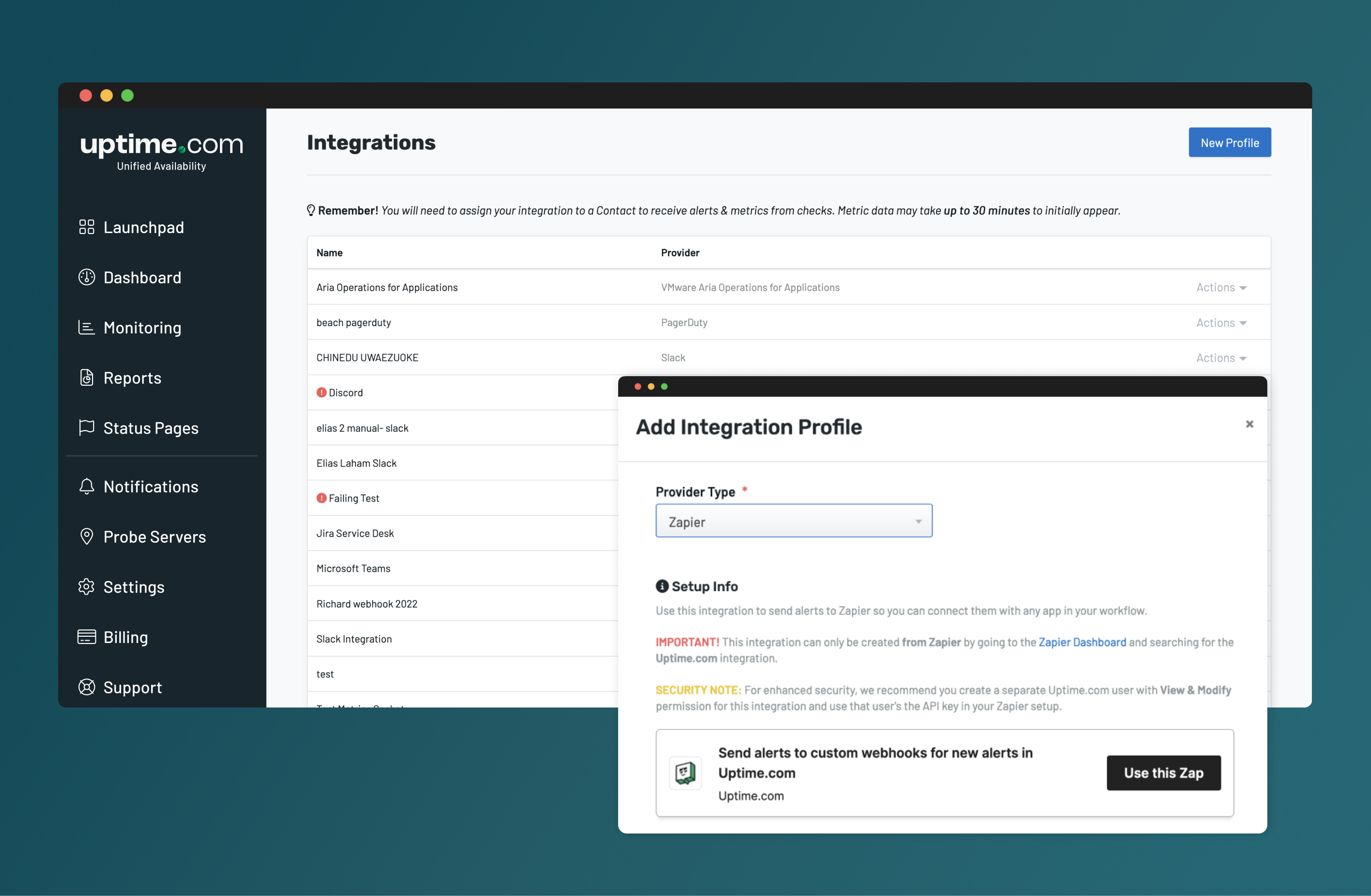 Uptime.com Software - 9