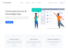 Forumbee Software - Forumbee can be used to create a community and knowledge base hub for your customers, clients, and employees