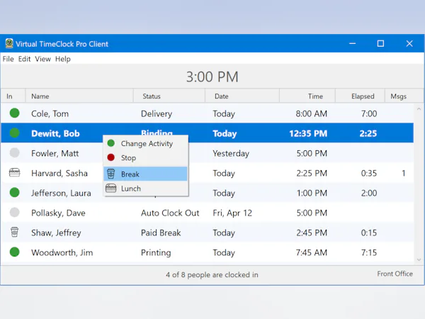 Virtual TimeClock Price, Features, Reviews & Ratings - Capterra India
