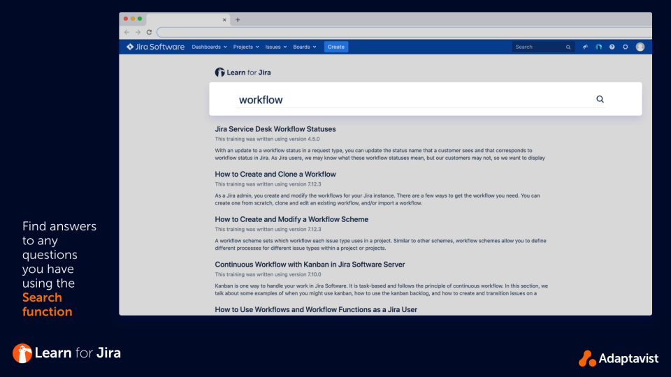 Learn For Jira Software - 4
