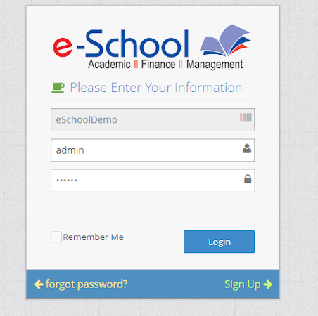 e-School screenshot
